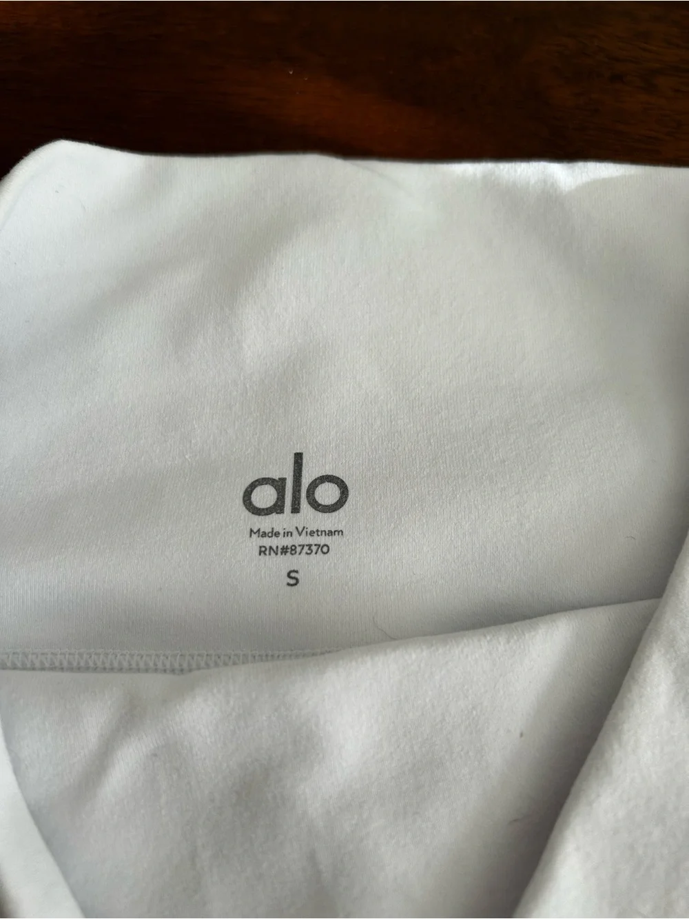ALO Yoga Women's White Athletic Shorts